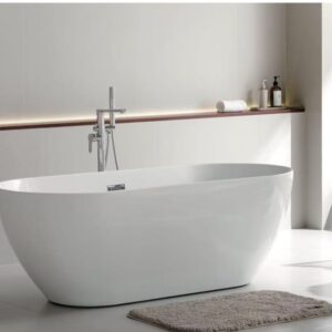 2033 E - BANHEIRA DE IMERSAO UNIQHOME PURA 160X75CM COR: SHINY WHITE