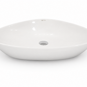 BS-20341 NEO ELIPSE BRANCA - CUBA DE SOBREPOR - DIMENSOES: 670*445*150MM